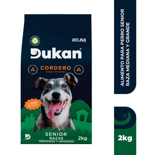 Alimento Dukan para Perro Senior Cordero - 2000 g