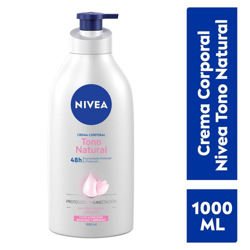 Crema corporal Nivea aclarado natural - 1000 ml