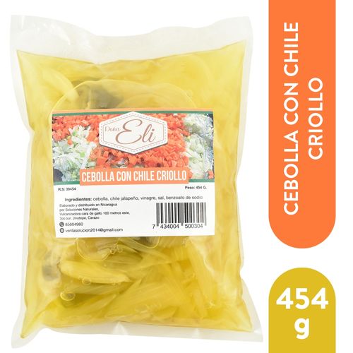 Cebolla Doña Eli Con Chile Criollo - 454 g