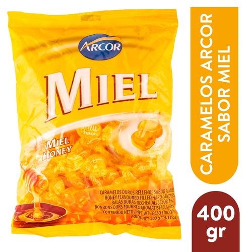 Caramelo Arcor Miel Bolsa - 400 g