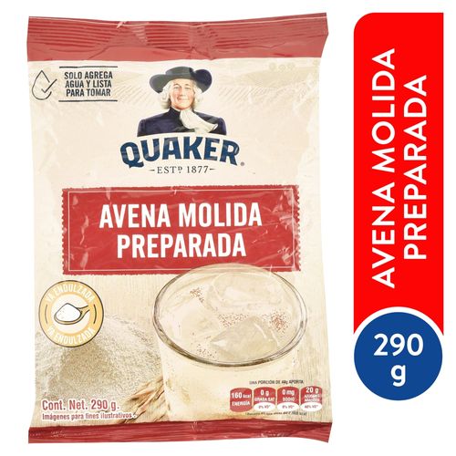 Avena Molida Quaker Preparada - 290 g