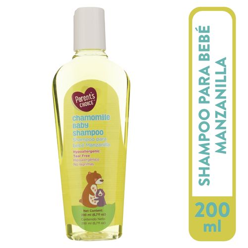 Shampoo Parent's Choice para bebé aroma manzananilla - 200 ml