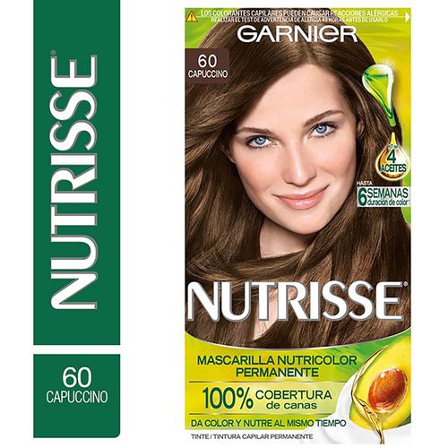 Tinte para el cabello Permanente Garnier Nutrisse Capuccino 60