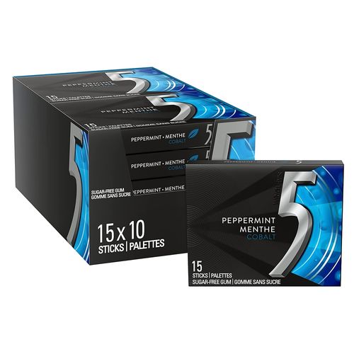 Goma De Mascar Five Cobalt - 40 g