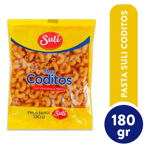 Pasta Suli Coditos Bolsa - 180 g
