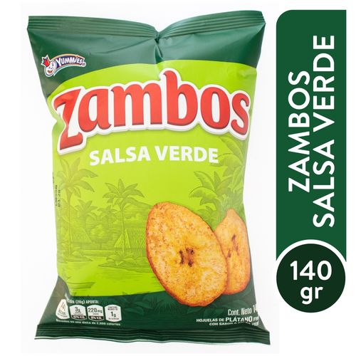 Snack Yummies zambo salsa verde - 140 g