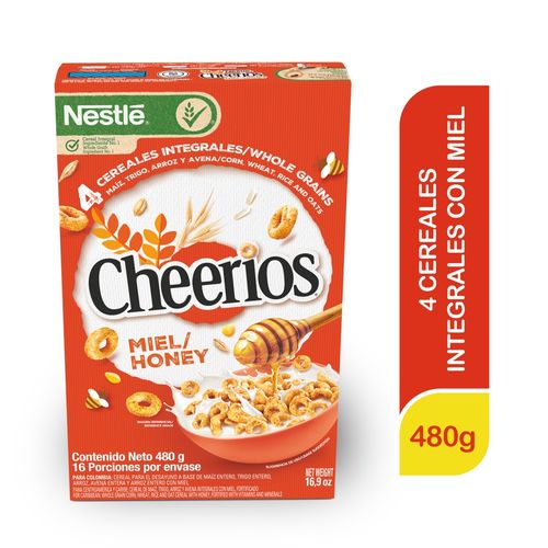 Cereal Nestle Cheerios Miel - 480 g