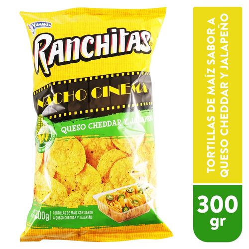 Ranchita Cinema cheddar y jalapeño - 300 g