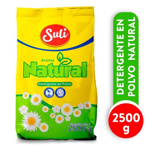 Detergente en polvo Suli aroma natural - 2500 g