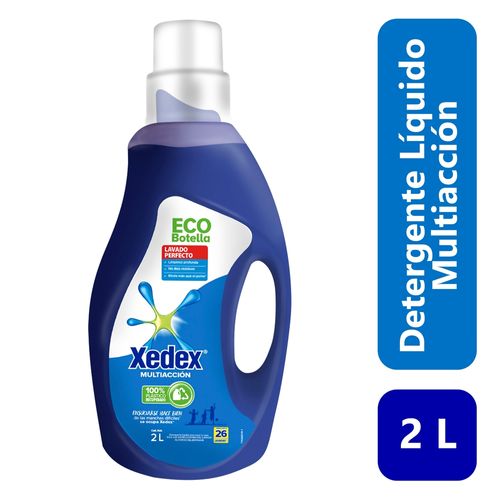 Detergente Xedex multiacción en Líquido - 2 L