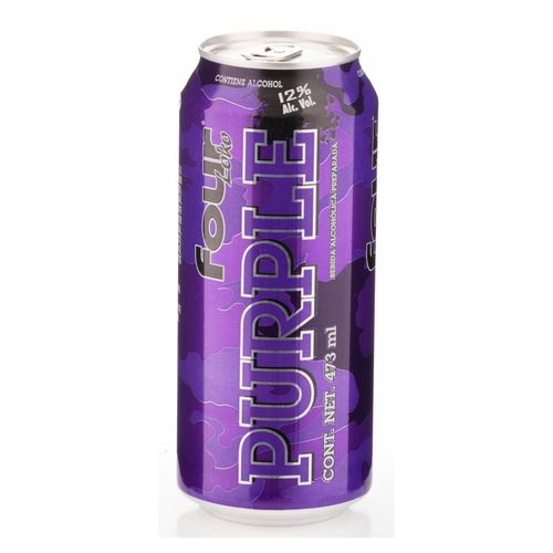Bebida alcohólica Four Loko sabor Uva - 473 ml