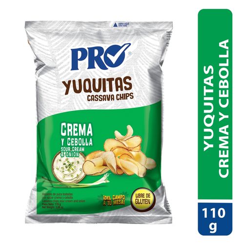 Yuca Pro crema de cebolla -110 g