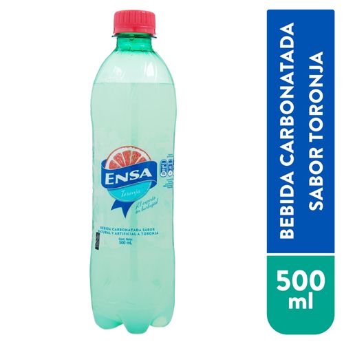 Bebida gaseosa Ensa sabor toronja el experto en burbujas - 500 ml