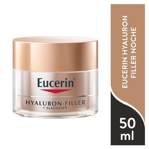 Crema facial Eucerin hyaluron + elasticity noche - 50 ml