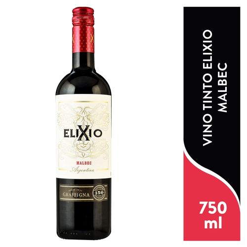Vino Tinto Elixio Malbec - 750ml