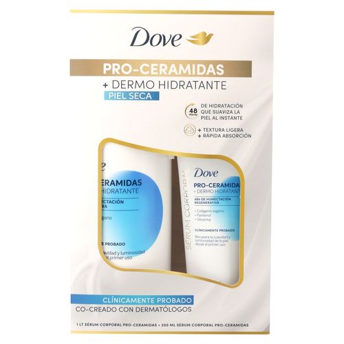 Dove Pk Cre Esencial 1000Ml Mas Cre200Ml