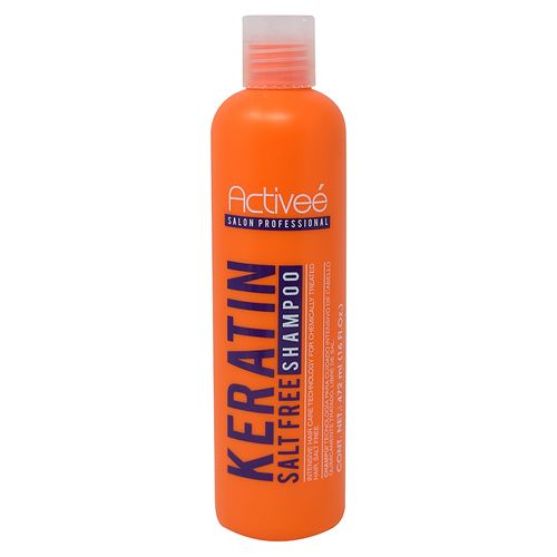 Shampoo Activeé keratin salon profesional libre de sal - 472 ml