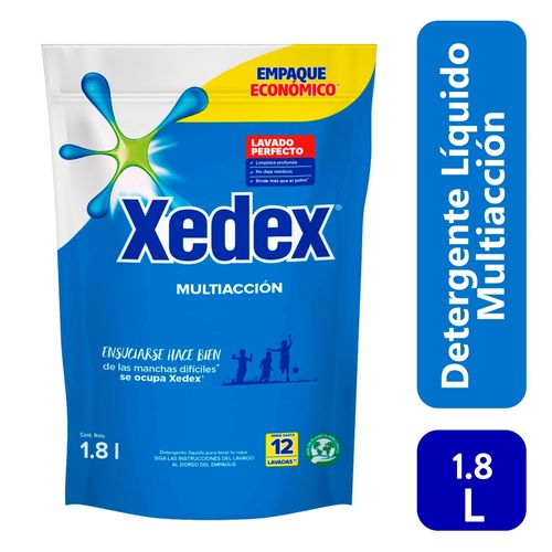 Detergente Xedex multiacción en Doypack - 1.8 L