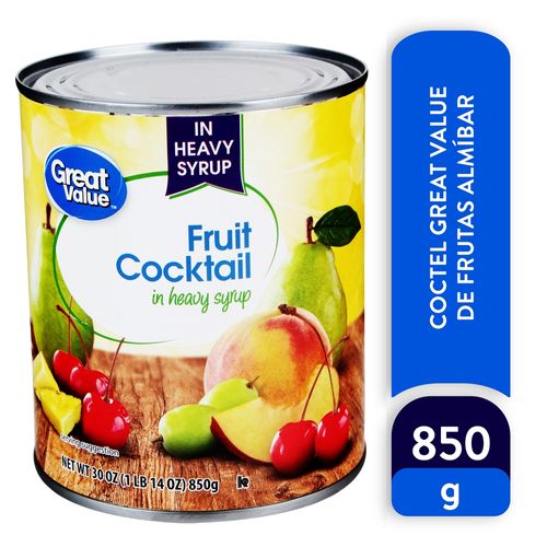 Coctel De Frutas Great Value Almibar - 850 g