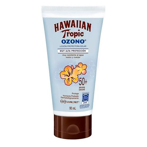 Protector solar Hawaiian Tropic muy alta protección y resistente al agua FPS 50 - 90 ml