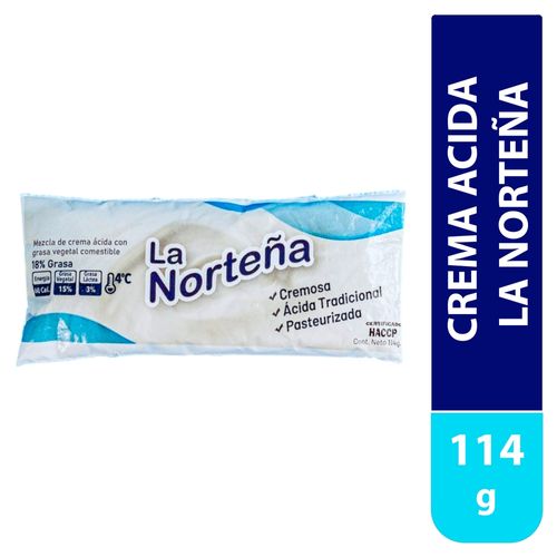 Crema La Norteña acida -114 g