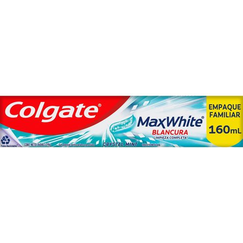 Pasta Dental Colgate Max White Complete Clean 160 ml