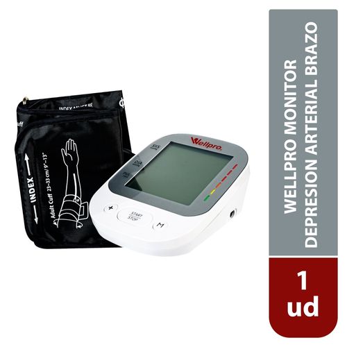 Monitor Wellpro para presión arterial brazo