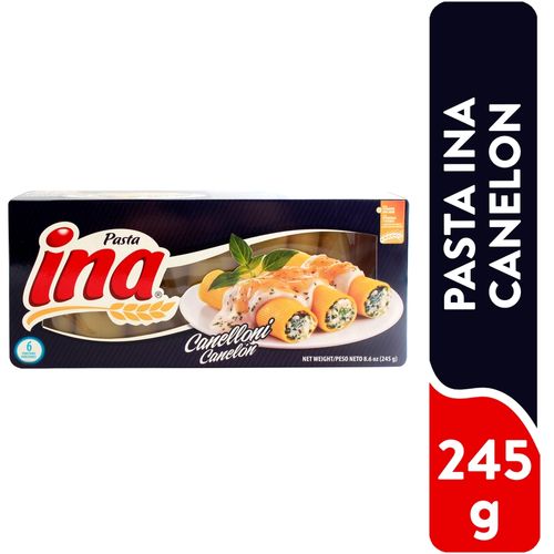 Pasta Ina para canelón de primer calidad - 250 g