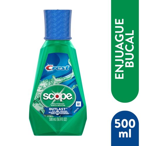Enjuague Crest Scope M 500Ml