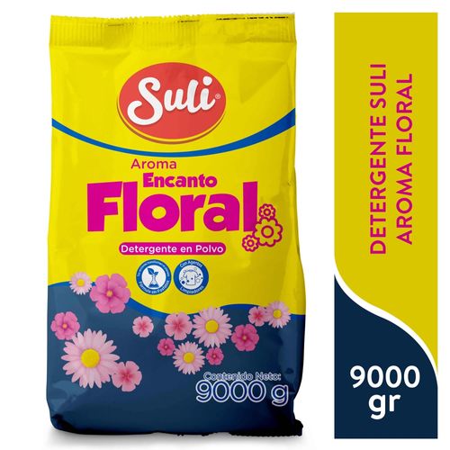 Detergente en polvo Suli floral - 9000 g