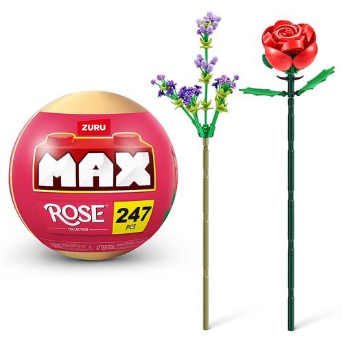 Cápsula de construcción Max S002 colección de rosas sorpresa serie 1 surtido - 247 Pzas