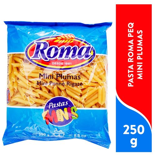 Pasta Roma mini plumas - 250 g