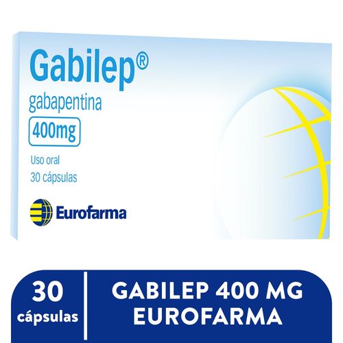 Gabilep Laprin 30 Capsulas - 400mg  -Precio indicado por Unidad-