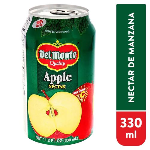 Nectar Del Monte Lata Manzana 330ml