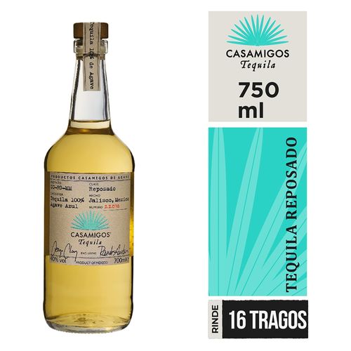 Tequila Casamigos Reposado - 750 ml