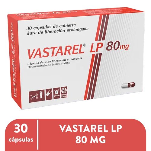Vastarel Lp Cap 80 Mg X 30 Unidad