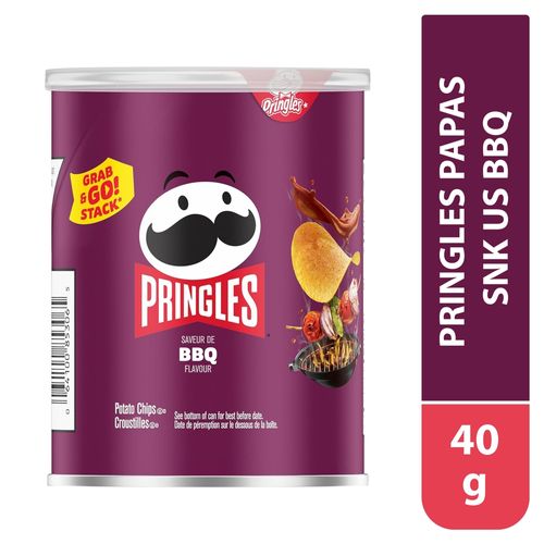 Papas Pringles sabor Bbq - 40 g