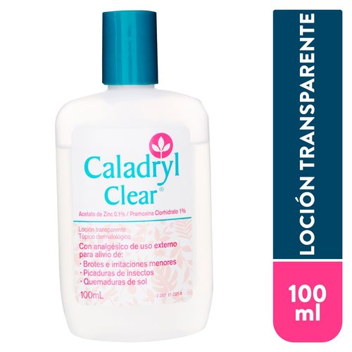Locion Topica Caladryl Clear Frasco X 100ml