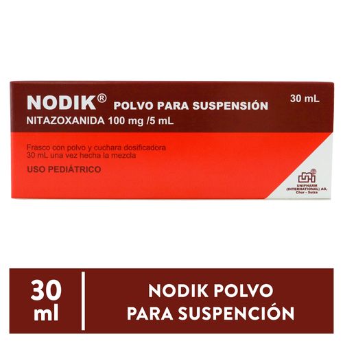 Antiparasitario Nodik Unipharm Suspension 100mg- 30ml