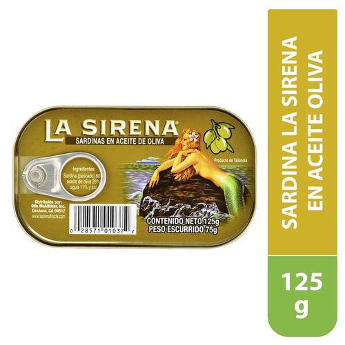 Sardina La Sirena Aceite Oliva - 125 g