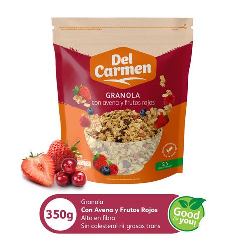 Granola Del Carmen Frutos Rojos - 350 g