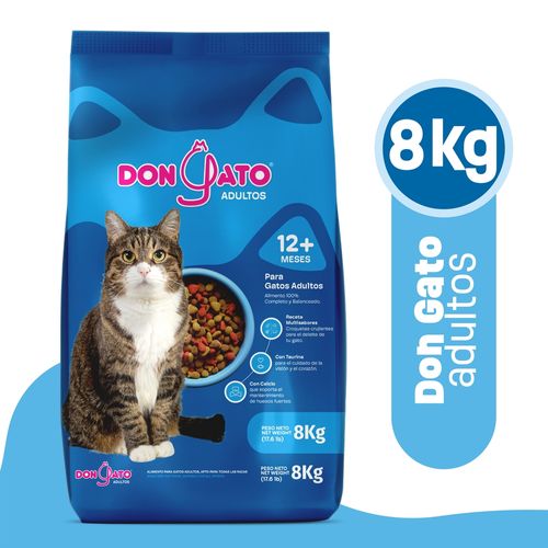 Alimento Don Gato Para Gato Adulto - 8kg