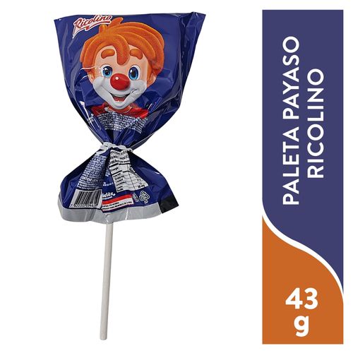 Ricolino Paleta Payaso 43 5gr
