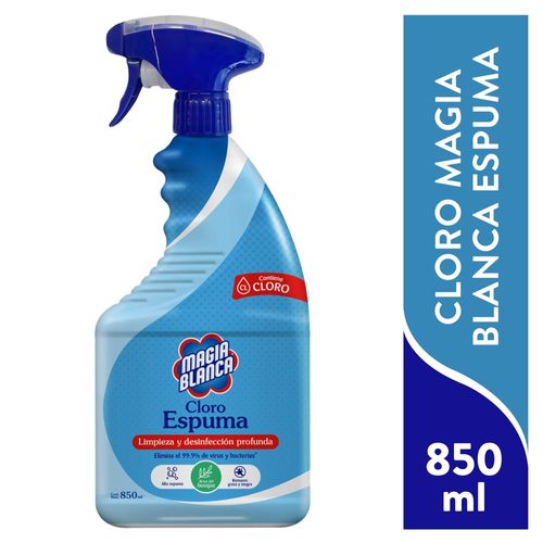 Magia Blanca Cloro Espuma Bot850ml