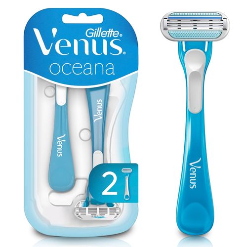 Rasuradora para Mujer Gillette Venus Oceana -2 Uds