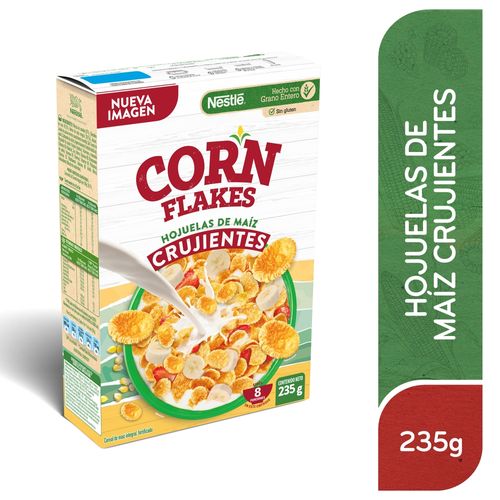 Cereal Nestlé Corn Flakes Sin Gluten Caja - 235 g