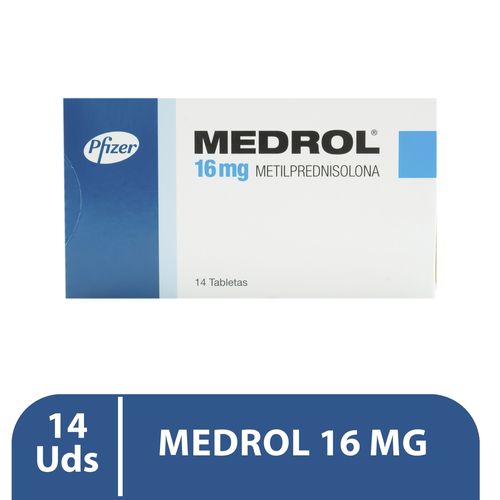 S Medrol 16 Mg 14 Tabletas
