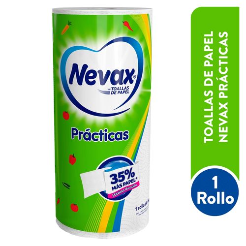 Toallas De Papel Nevax Prácticas Máxima Duración - 1 Rollo
