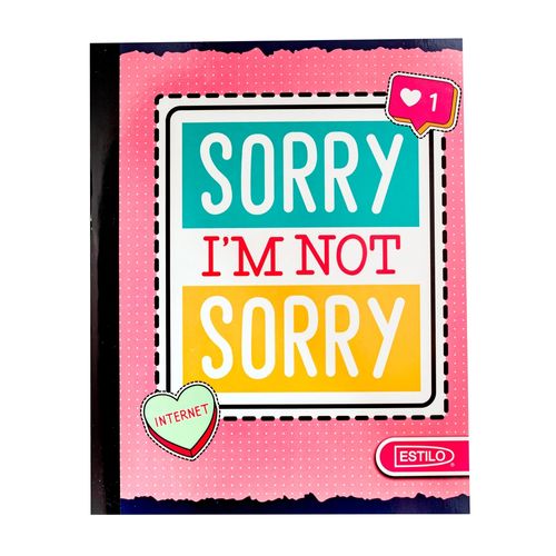 Cuaderno Estilo cosido grande surtido - 100 hojas