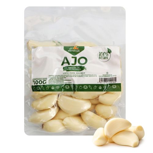 Ajos Hortifruti pelados  - 100 g